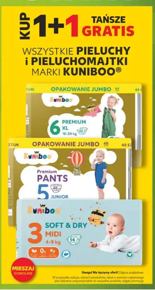 Pieluchomajtki Kuniboo Premium Pants 5 Junior