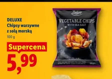 chipsy warzywne