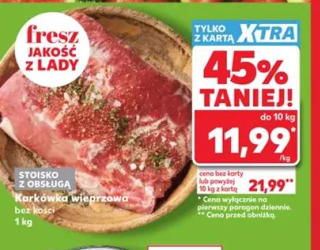 Karkówka wieprzowa bez kości