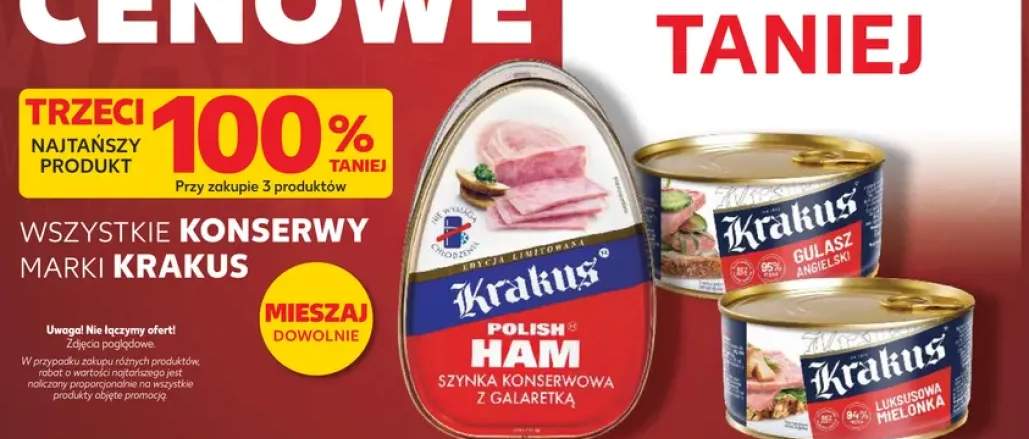Szynka konserwowa z galaretką Krakus Polish Ham