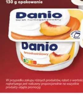Serek homogenizowany brzoskwiniowy Danio