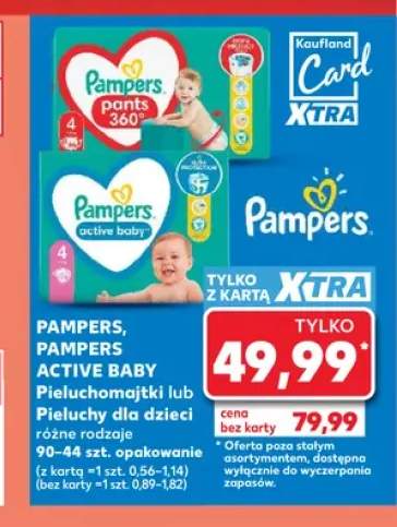 Pieluchomajtki Pampers Pants 360 +1 wariant