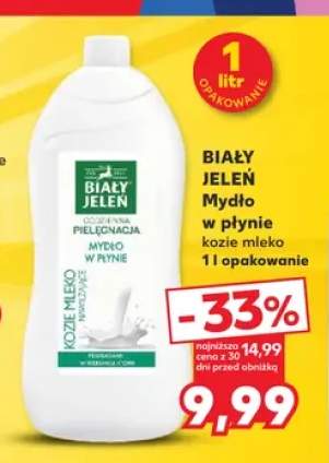 Mydło w płynie Biały Jeleń kozie mleko