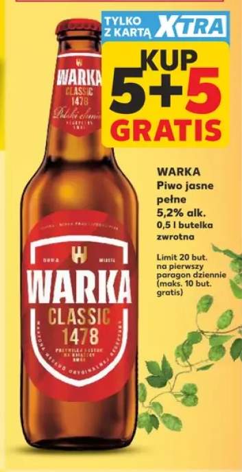 Piwo Warka Classic