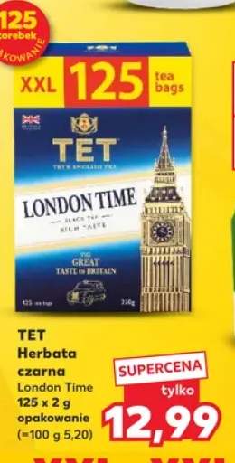 Herbata czarna TET London Time