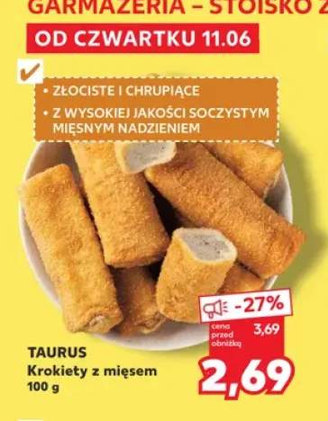 Krokiety z mięsem Taurus