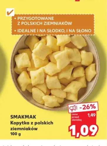 Kopytka z polskich ziemniaków Smakmak