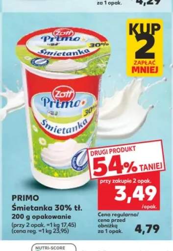 Śmietanka Primo 30% tł.