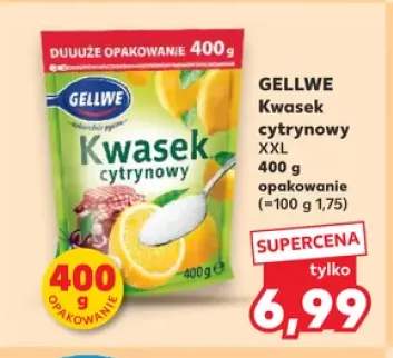 Kwasek cytrynowy XXL Gellwe