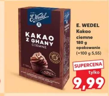 Kakao ciemne z Ghany E.Wedel
