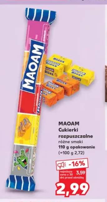 Cukierki rozpuszczalne Maoam Bloxx