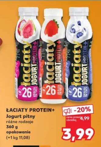 Jogurt pitny Łaciate Protein+