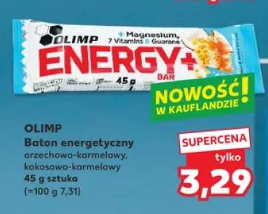 Baton energetyczny Olimp Energy+ Bar orzechowo-karmelowy +1 wariant