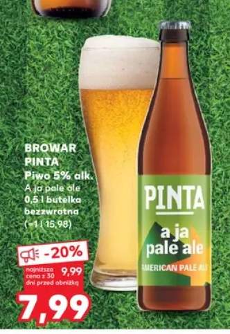 Piwo Browar Pinta A ja pale ale