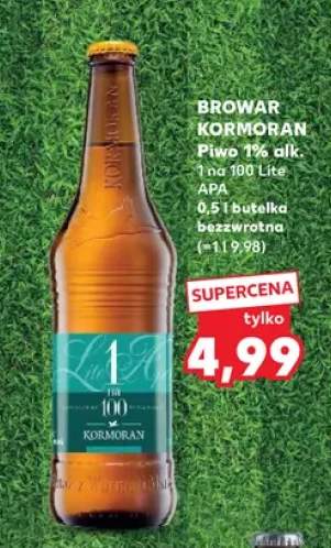 Piwo Browar Kormoran 1 na 100 Lite APA