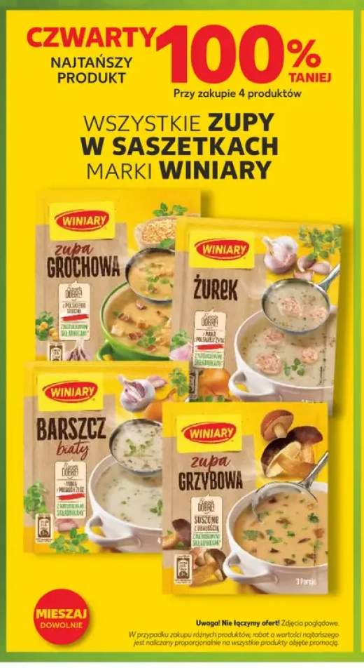 Zupa grzybowa Winiary +3 warianty