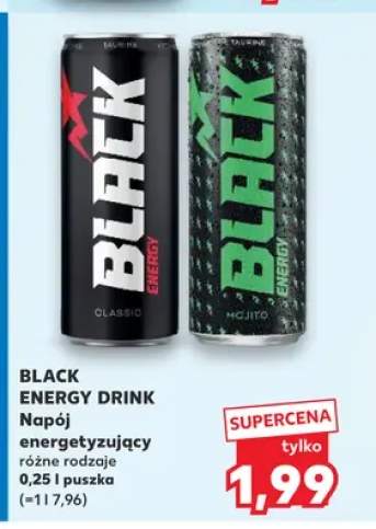 Napój energetyzujący Black Energy Drink Mojito +1 wariant