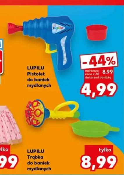 Pistolet do baniek mydlanych Lupilu