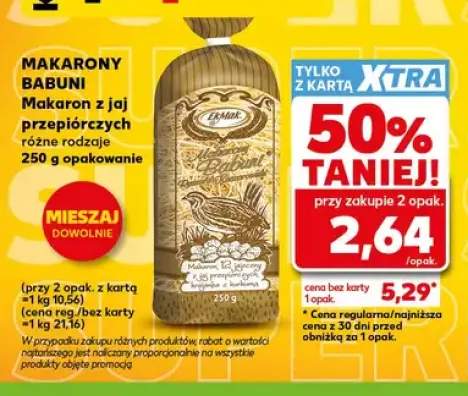 Makaron z jaj przepiórczych EkMak Babuni