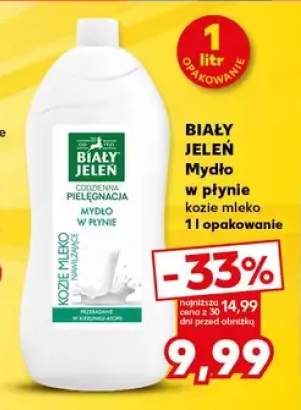 Mydło w płynie Biały Jeleń kozie mleko