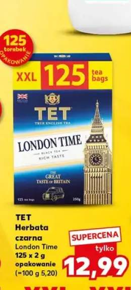 Herbata czarna TET London Time 125-pak