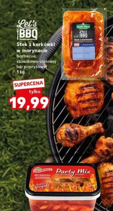 Stek z karkówki w marynacie barbecue Let's BBQ +2 warianty