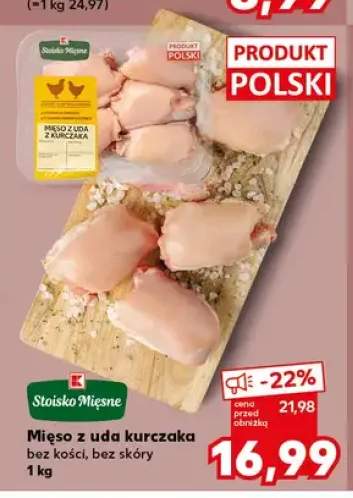 Mięso z uda kurczaka bez kości bez skóry Stoisko Mięsne