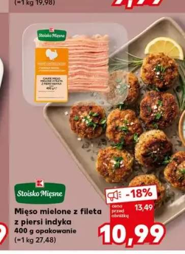Mięso mielone z fileta z piersi indyka Stoisko Mięsne