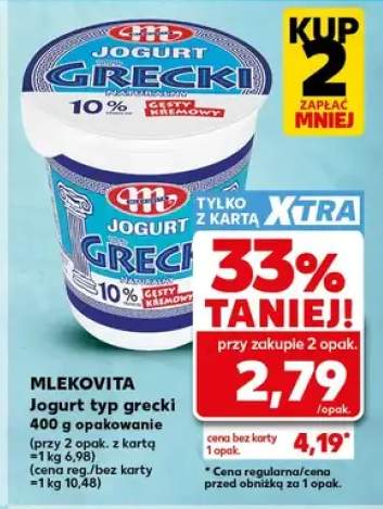 Jogurt typ grecki Mlekovita