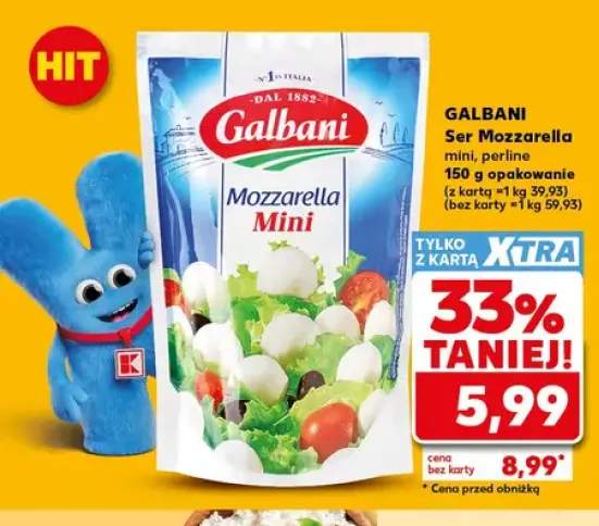 Ser Mozzarella Mini Galbani