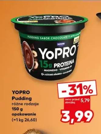Pudding proteinowy YoPro czekolada-orzech