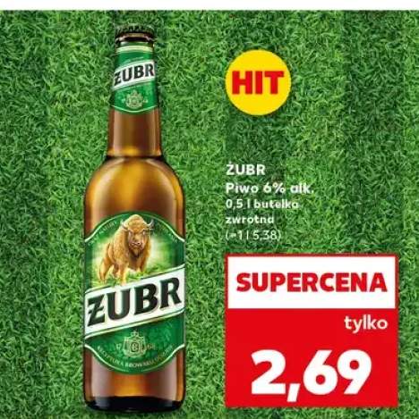 Piwo Żubr 6%