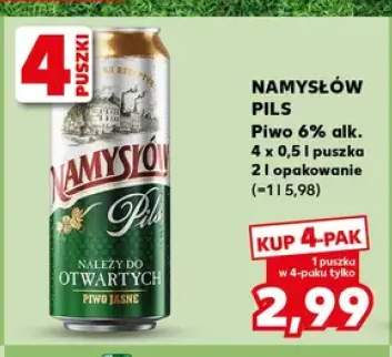 Piwo Namysłów Pils 4-pak
