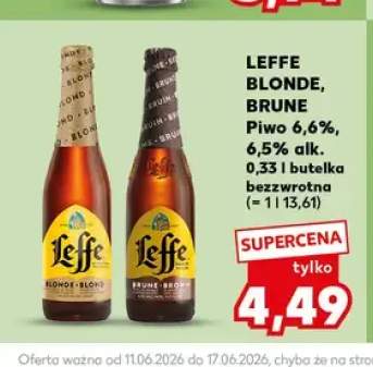 Piwo Leffe Blonde +1 wariant
