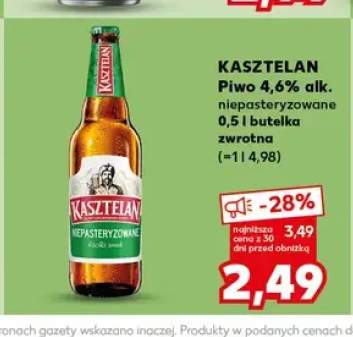Piwo Kasztelan Niepasteryzowane