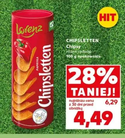 Chipsy Chipsletten papryka