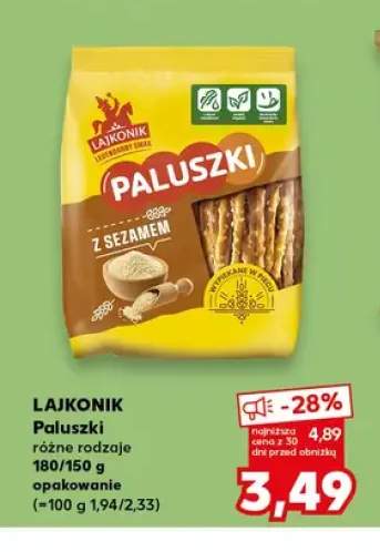 Paluszki Lajkonik z sezamem