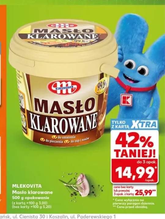 Masło klarowane Mlekovita