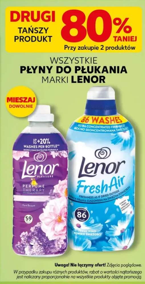 Płyn do płukania tkanin Lenor Perfume Therapy Floral Bouquet +1 wariant