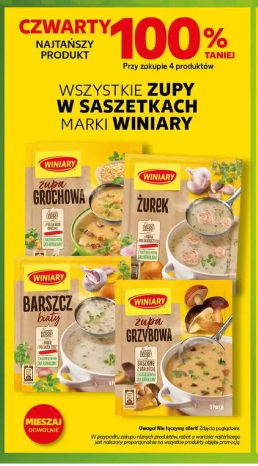 Zupa Grochowa Winiary +3 warianty