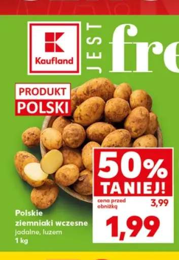 Ziemniaki wczesne jadalne polskie