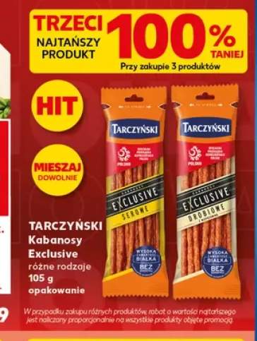 Kabanosy Exclusive Tarczyński Serowe +1 wariant