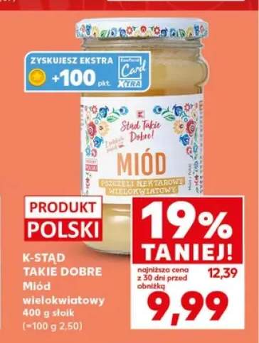 Miód wielokwiatowy K-Stąd Takie Dobre