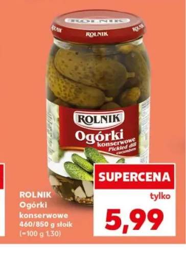 Ogórki konserwowe Rolnik