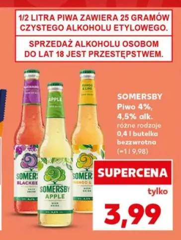 Piwo Somersby Blackberry +2 warianty