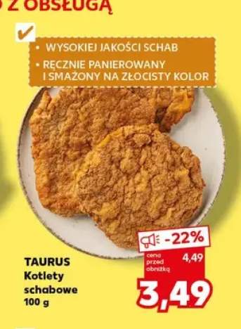 Kotlety schabowe Taurus