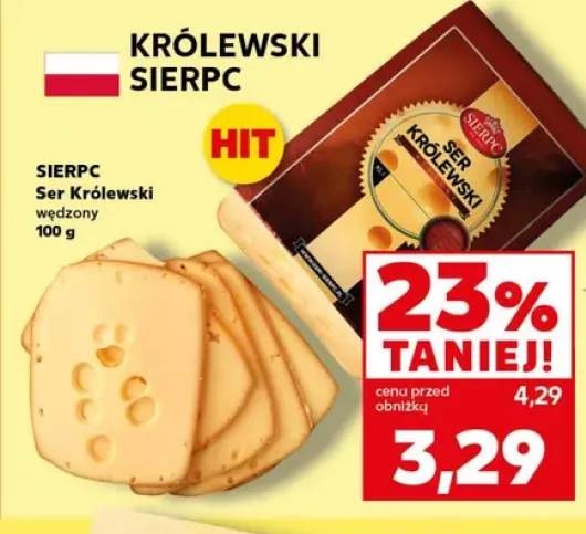 Ser Królewski wędzony Sierpc