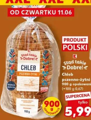 Chleb pszenno-żytni Stąd takie Dobre!