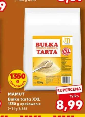 Bułka tarta XXL Mamut