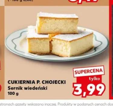 Sernik wiedeński Cukiernia P. Chojecki